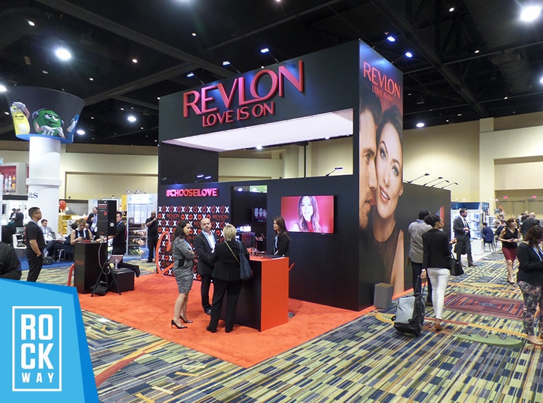 Revlon Custom Trade Show Booth
