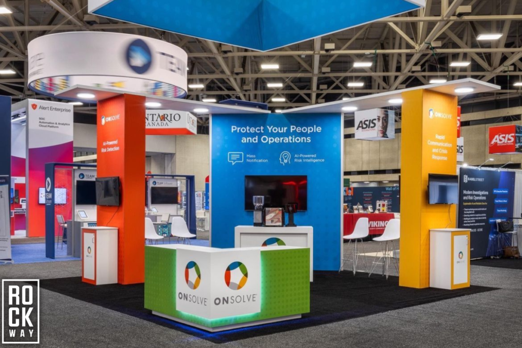 OnSolve's Trade Show Booth