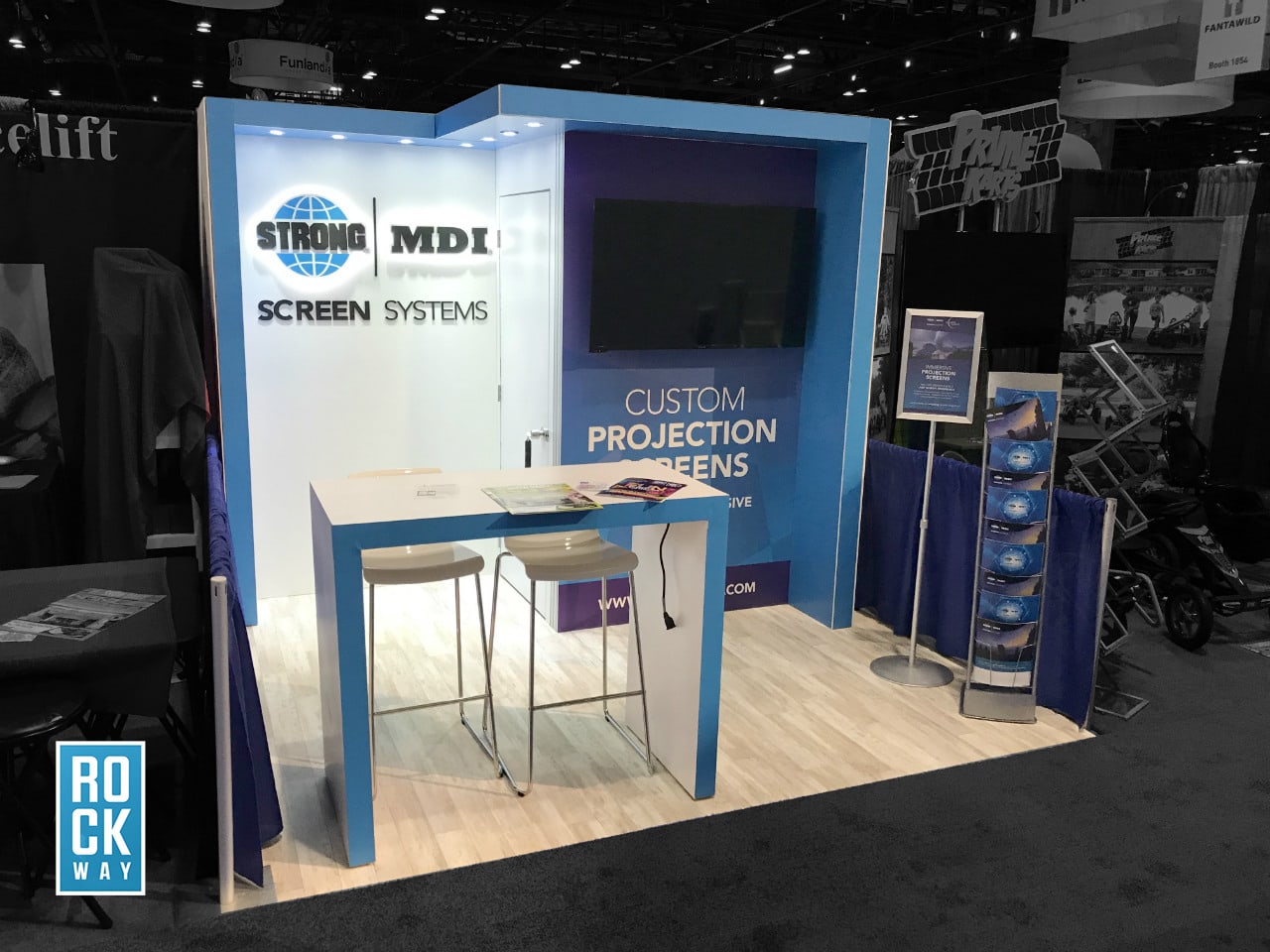 X trade show booth